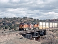 BNSF 5125 at MP 199 Hauck, AZ in March 2005.